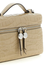 Tory Burch Romy Slim Shoulder Bag Beige