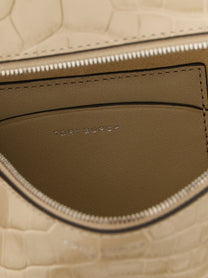 Tory Burch Romy Slim Shoulder Bag Beige