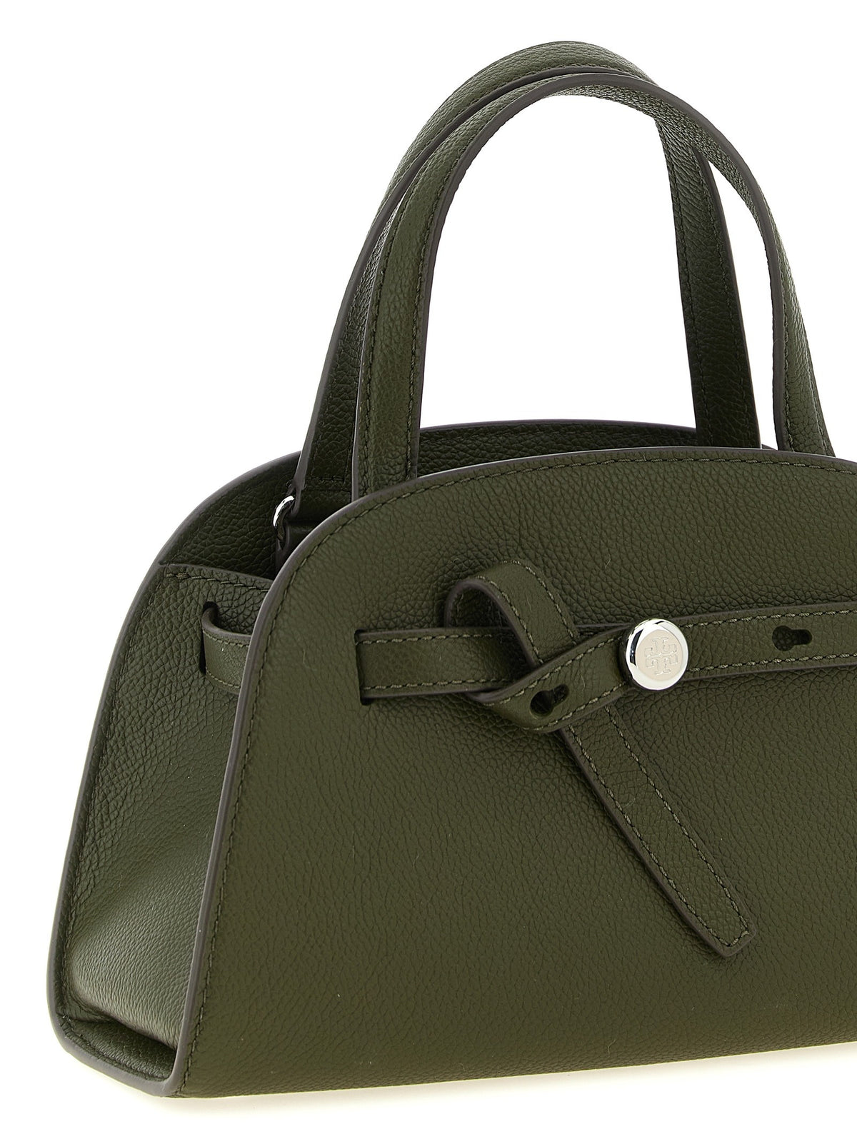 Tory Burch Romy Small Top Case Handbag Brown