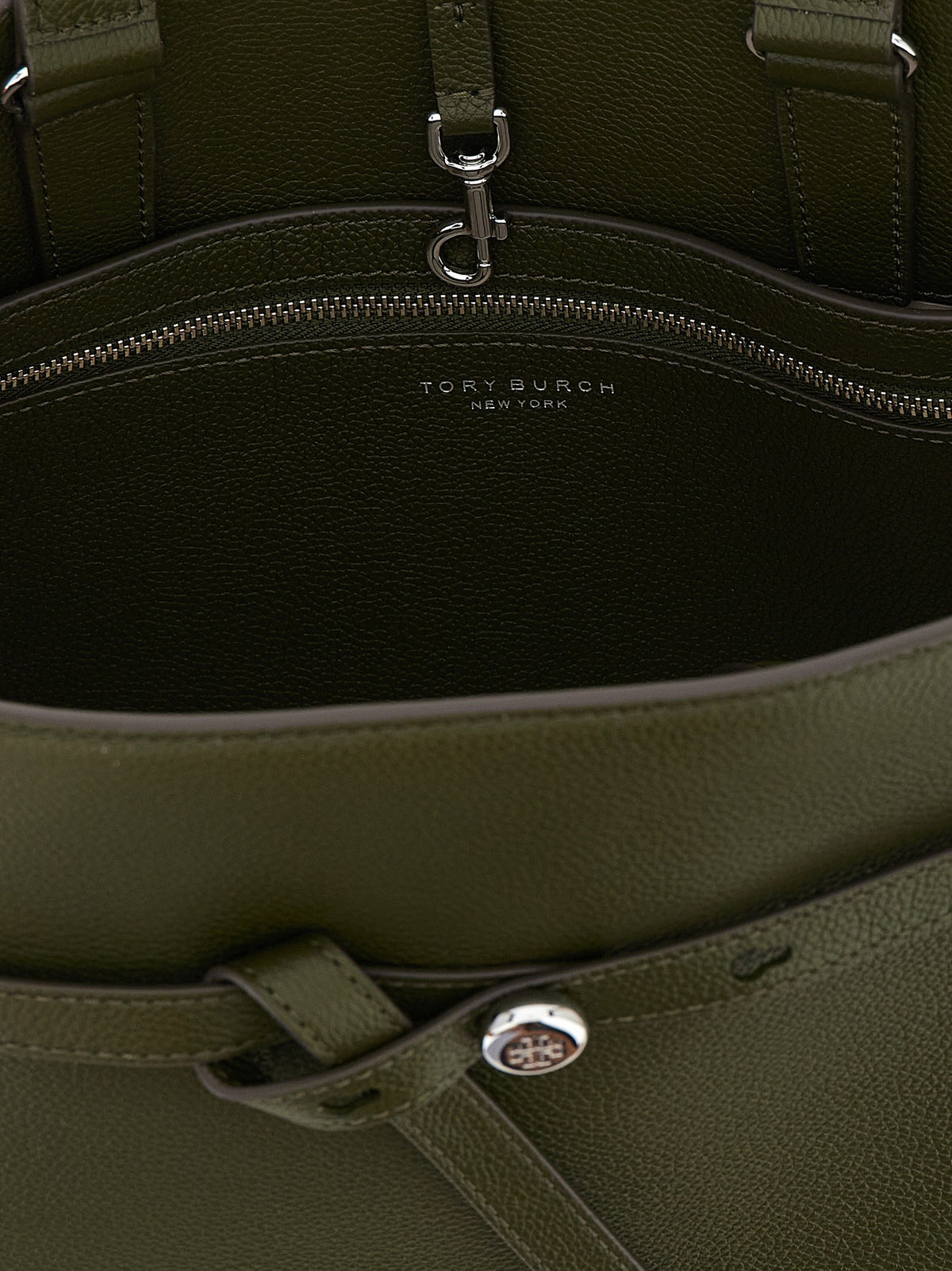 Tory Burch Romy Small Top Case Green
