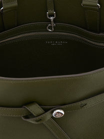 Tory Burch Romy Small Top Case Green