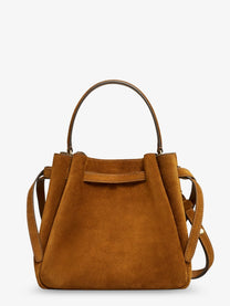 Tory Burch Women's Romy Suede Bucket Bag Beige