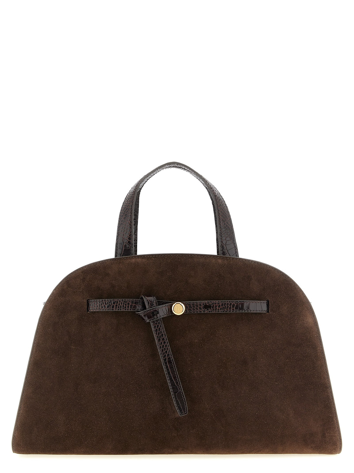 Tory Burch Romy Top Case Handbag Brown