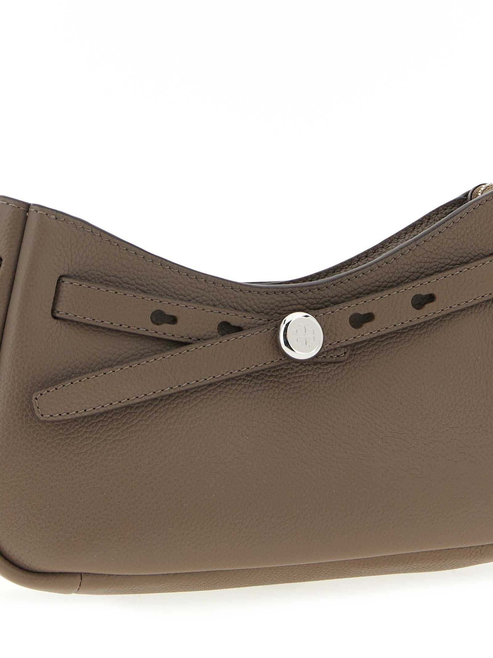 Tory Burch Romy Top Shoulder Bag Brown