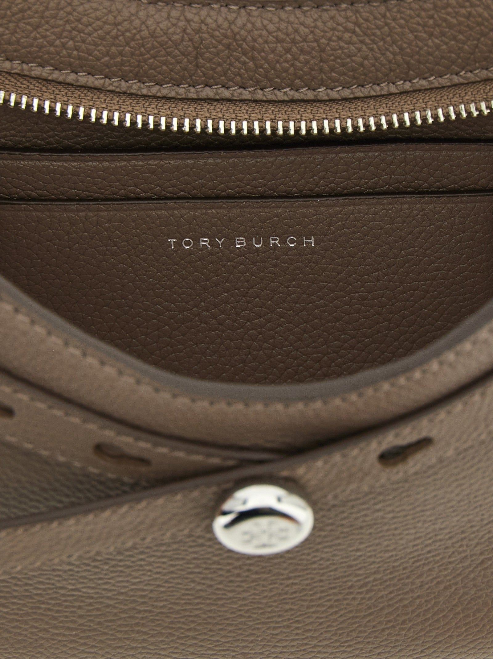 Tory Burch Romy Top Shoulder Bag Brown