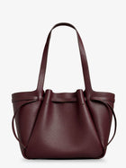 Tory Burch Women's Romy Tote Leather Shoulder Bag DARKCARMINE, view 2