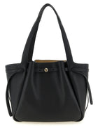 Tory Burch Romy Tote Shopping Bag Black