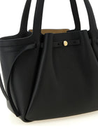 Tory Burch Romy Tote Shopping Bag Black, view 3