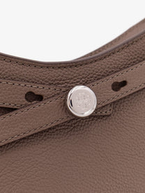 Tory Burch Women's Romy Zip Top Crossbody Bag Beige