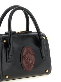 Versace Roomy Small Handbag Black