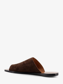 ATP Atelier Women's Rosa Suede Sandals Brown