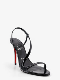 Christian Louboutin Women's Rosa Patent Leather Sandals Black