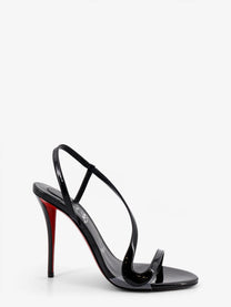 Christian Louboutin Women's Rosa Patent Leather Sandals Black