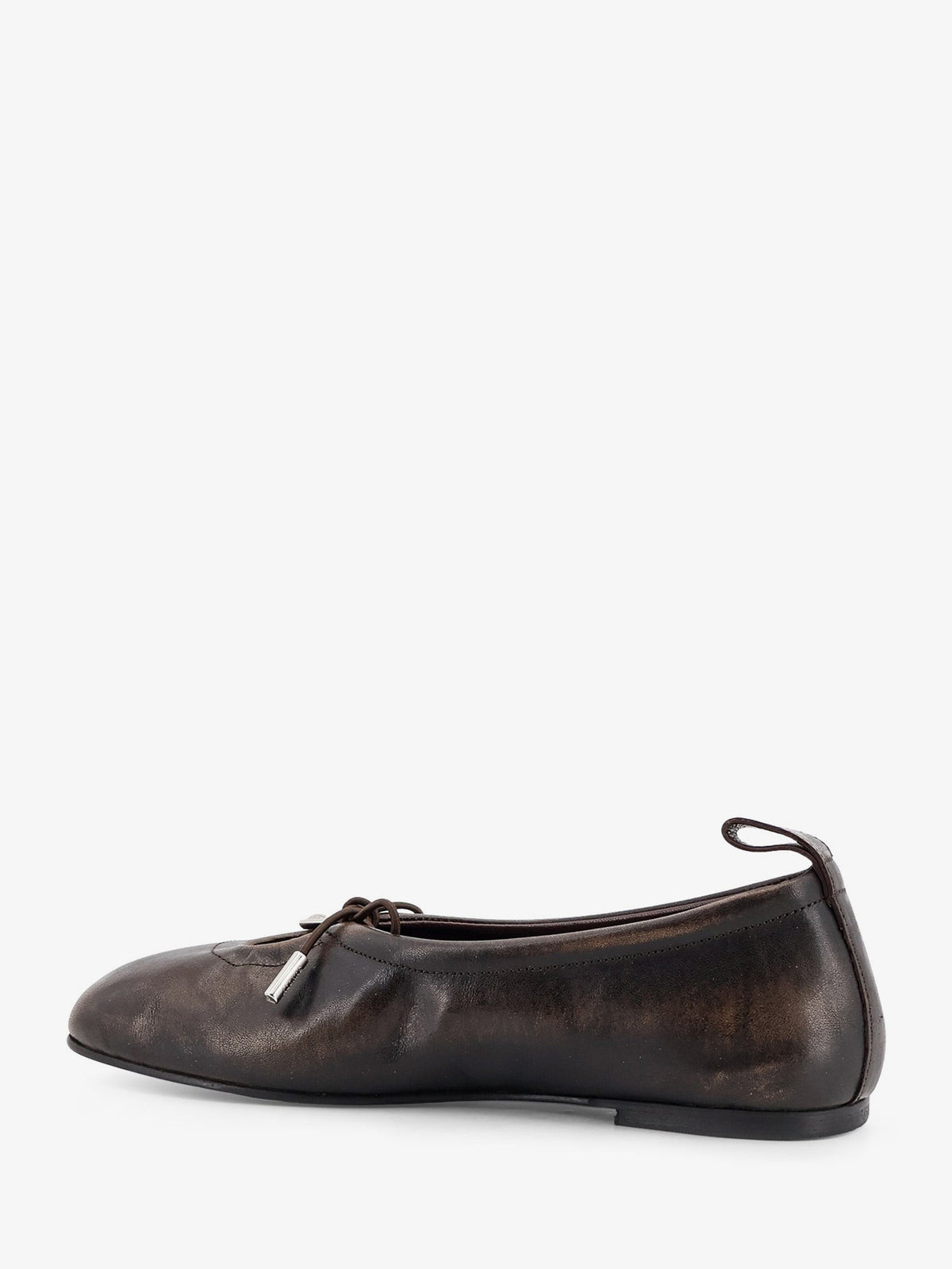 Alohas Women's Rosalind Leather Ballerinas Brown, view 3