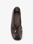 Alohas Women's Rosalind Leather Ballerinas Brown, view 4