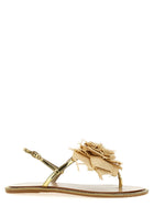 Le Silla Rose Sandals Gold