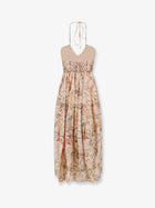 Zimmermann Women's Roselight Silk Dress Blue, view 2