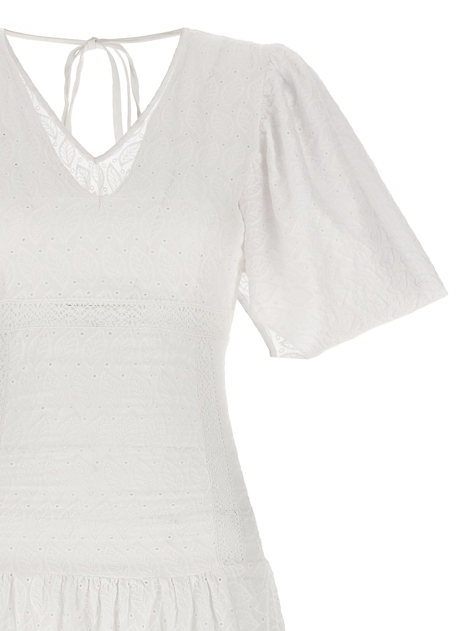Le Twins Rosellina Dress White