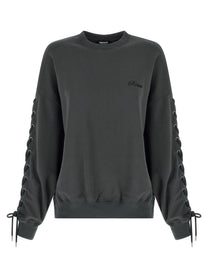 ROTATE BIRGER CHRISTENSEN - ROTATE BIRGER CHRISTENSEN - ’Lacing Crewneck’ sweatshirt - Women’s Sweatshirts