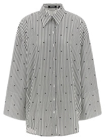 ROTATE BIRGER CHRISTENSEN - ROTATE BIRGER CHRISTENSEN - ’Poplin Oversized Striped’ shirt - Women’s Top