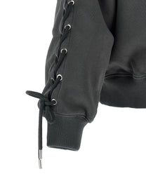 ROTATE BIRGER CHRISTENSEN - ROTATE BIRGER CHRISTENSEN - ’Lacing Crewneck’ sweatshirt - Women’s Sweatshirts