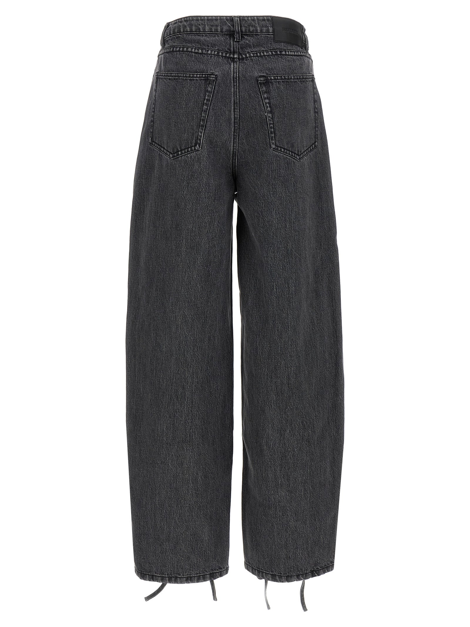 ROTATE BIRGER CHRISTENSEN - ROTATE BIRGER CHRISTENSEN - ’Denim Laced Leg’ jeans - Woman,Clothing,Jeans,