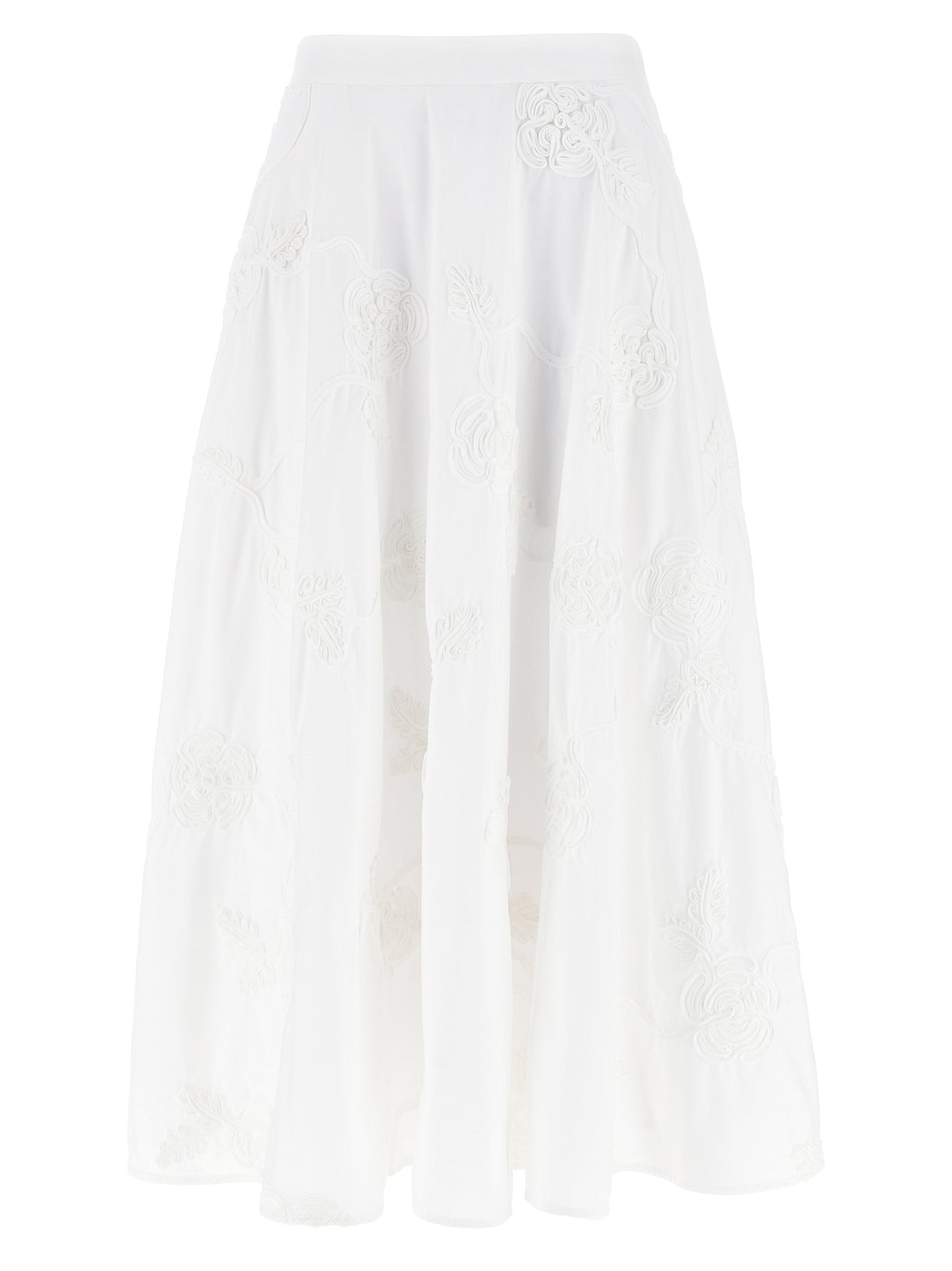ROTATE BIRGER CHRISTENSEN - ROTATE BIRGER CHRISTENSEN - ’Flower Maxi’ skirt - Women’s Bottoms