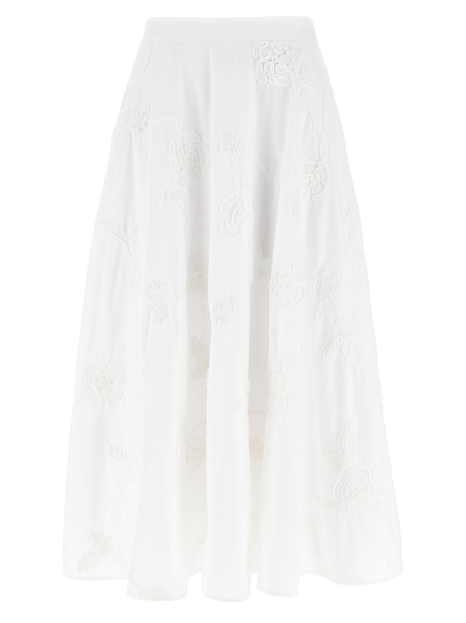ROTATE BIRGER CHRISTENSEN - ROTATE BIRGER CHRISTENSEN - ’Flower Maxi’ skirt - Women’s Bottoms