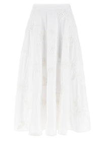 ROTATE BIRGER CHRISTENSEN - ROTATE BIRGER CHRISTENSEN - ’Flower Maxi’ skirt - Women’s Bottoms