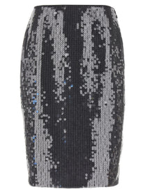 ROTATE BIRGER CHRISTENSEN - ROTATE BIRGER CHRISTENSEN - ’Net Sequin Midi’ skirt - Women’s Clothing