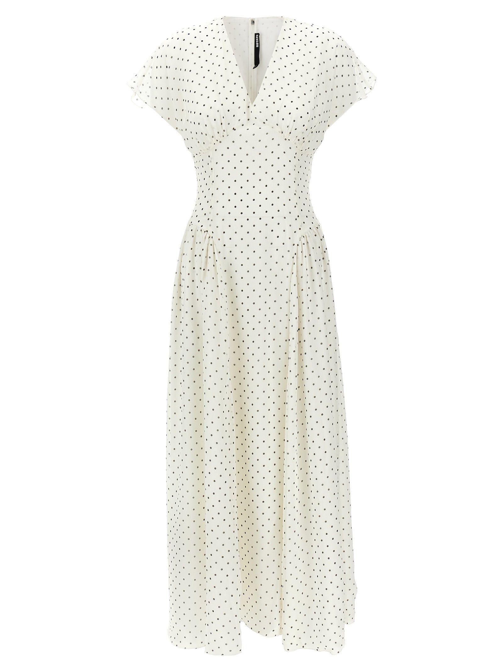 ROTATE BIRGER CHRISTENSEN - ROTATE BIRGER CHRISTENSEN - Polka dot maxi dress - Women’s Clothing