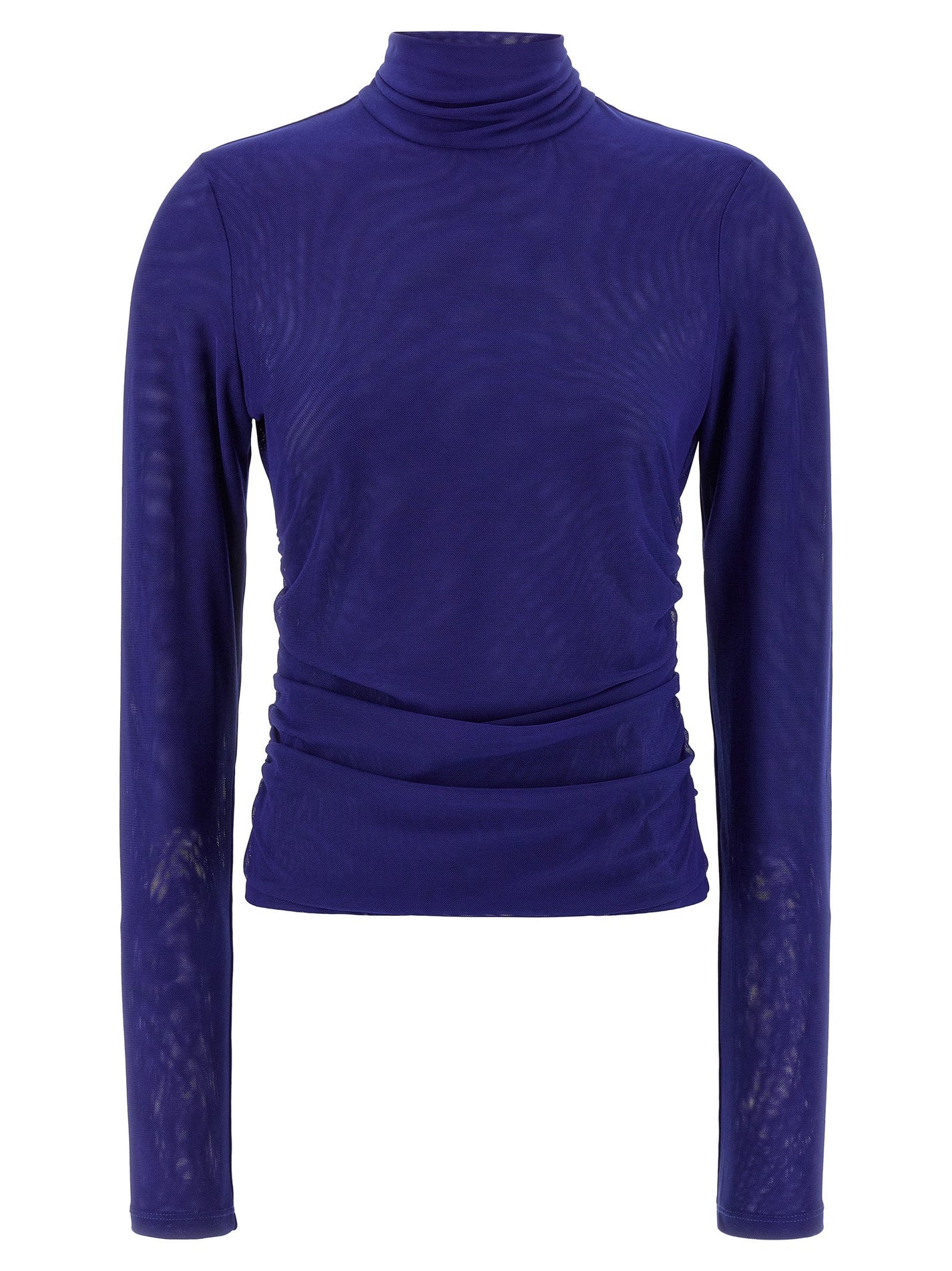 ROTATE BIRGER CHRISTENSEN - ROTATE BIRGER CHRISTENSEN - ’Mesh Rouched’ sweater - Women’s Knitwear