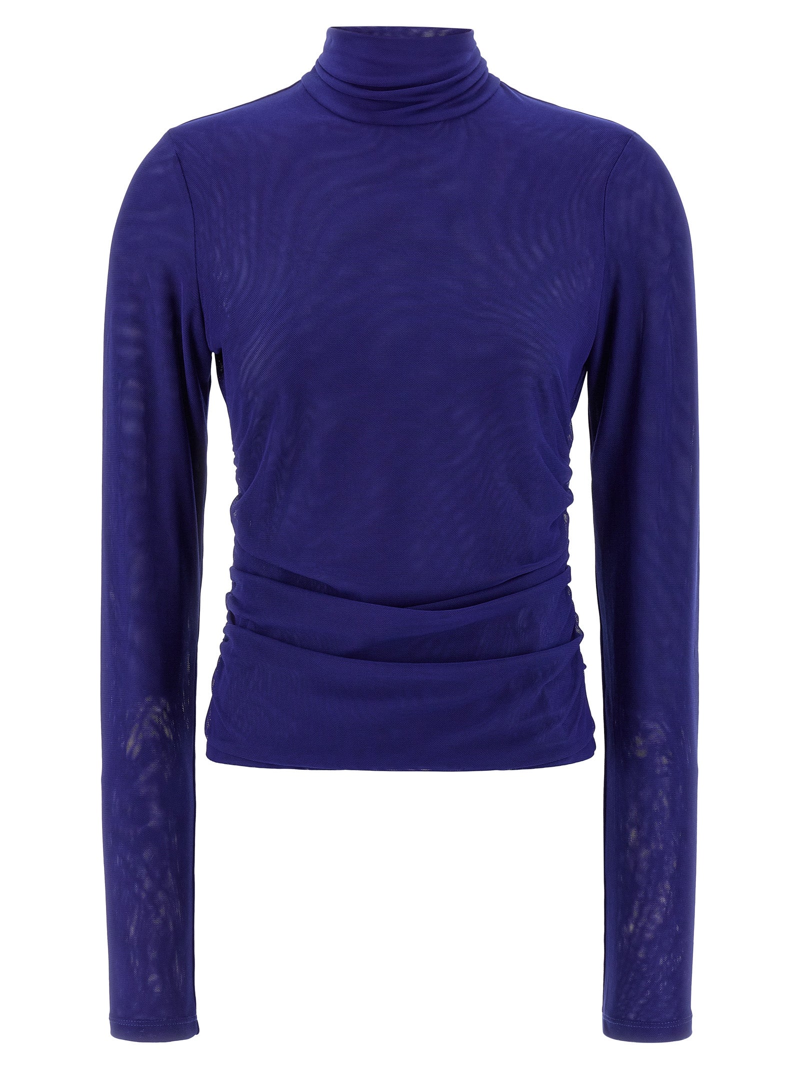 ROTATE BIRGER CHRISTENSEN - ROTATE BIRGER CHRISTENSEN - ’Mesh Rouched’ sweater - Women’s Knitwear