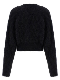 ROTATE BIRGER CHRISTENSEN - ROTATE BIRGER CHRISTENSEN - ’Flufy Knit’ cardigan - Women’s Knitwear