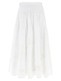 ROTATE BIRGER CHRISTENSEN - ROTATE BIRGER CHRISTENSEN - ’Flower Maxi’ skirt - Women’s Bottoms