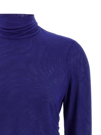 ROTATE BIRGER CHRISTENSEN - ROTATE BIRGER CHRISTENSEN - ’Mesh Rouched’ sweater - Women’s Knitwear