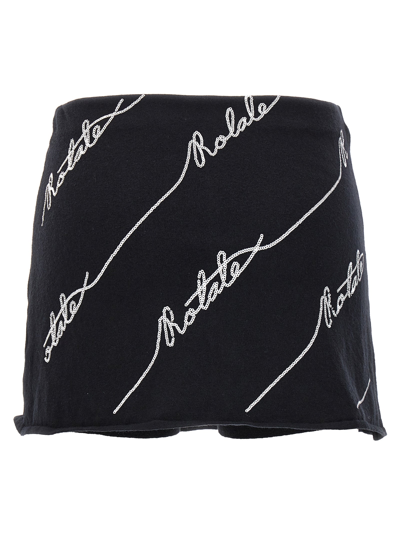 ROTATE BIRGER CHRISTENSEN - ROTATE BIRGER CHRISTENSEN - Skort ’Sequin Logo Mini’ - Women’s Clothing