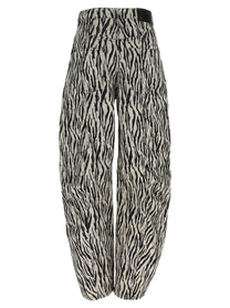 ROTATE BIRGER CHRISTENSEN - ROTATE BIRGER CHRISTENSEN - ’Printed Twill Cargo’ pants - Women’s Pants