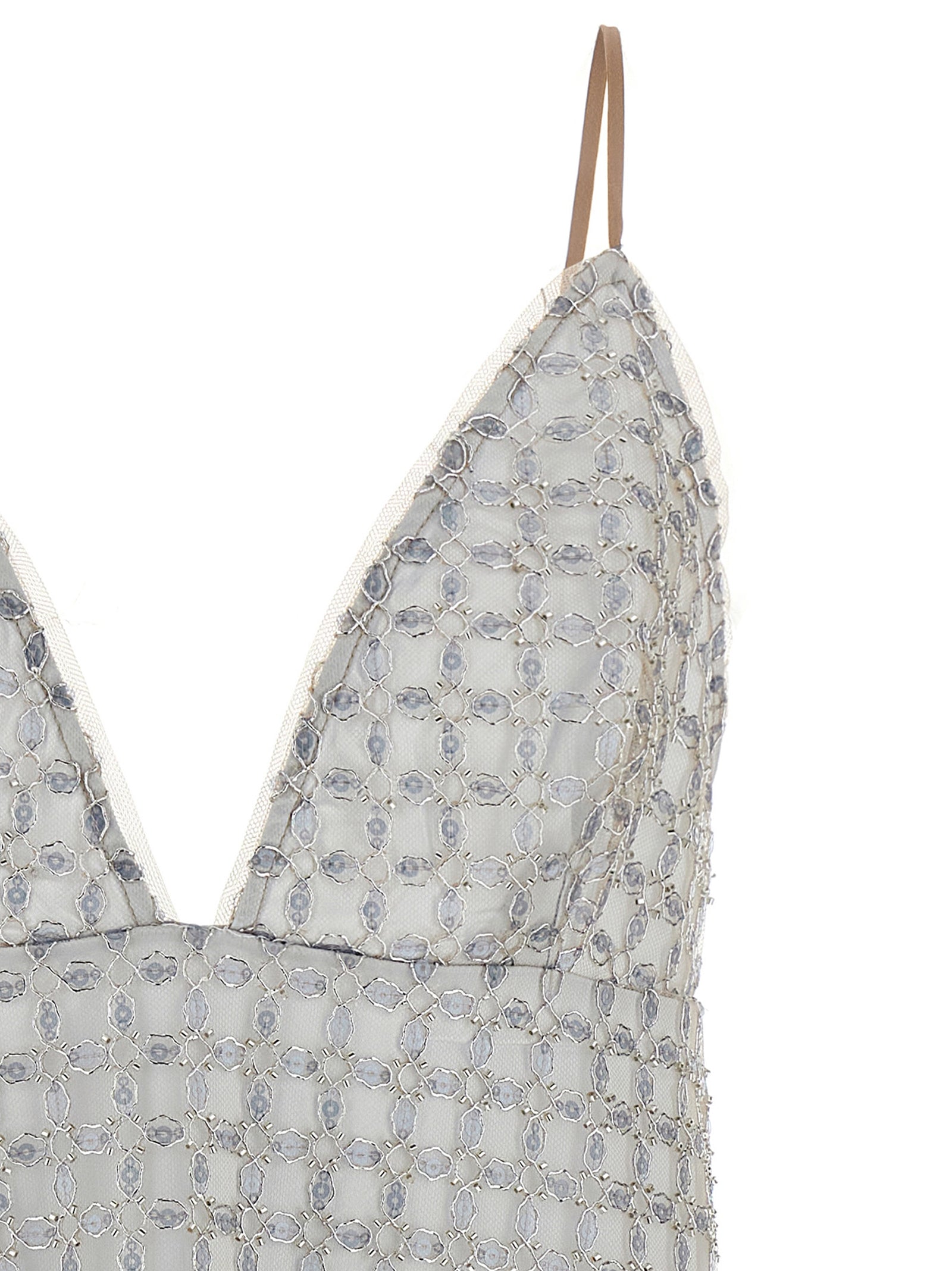 ROTATE BIRGER CHRISTENSEN - ROTATE BIRGER CHRISTENSEN - ’Beaded A-Line Mini’ dress - Women’s Clothing