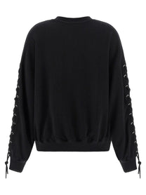 ROTATE BIRGER CHRISTENSEN - ROTATE BIRGER CHRISTENSEN - ’Lacing’ sweatshirt - Women’s Sweatshirts