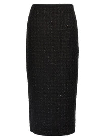 ROTATE BIRGER CHRISTENSEN - ROTATE BIRGER CHRISTENSEN - Maxi bouclé skirt - Women’s Clothing