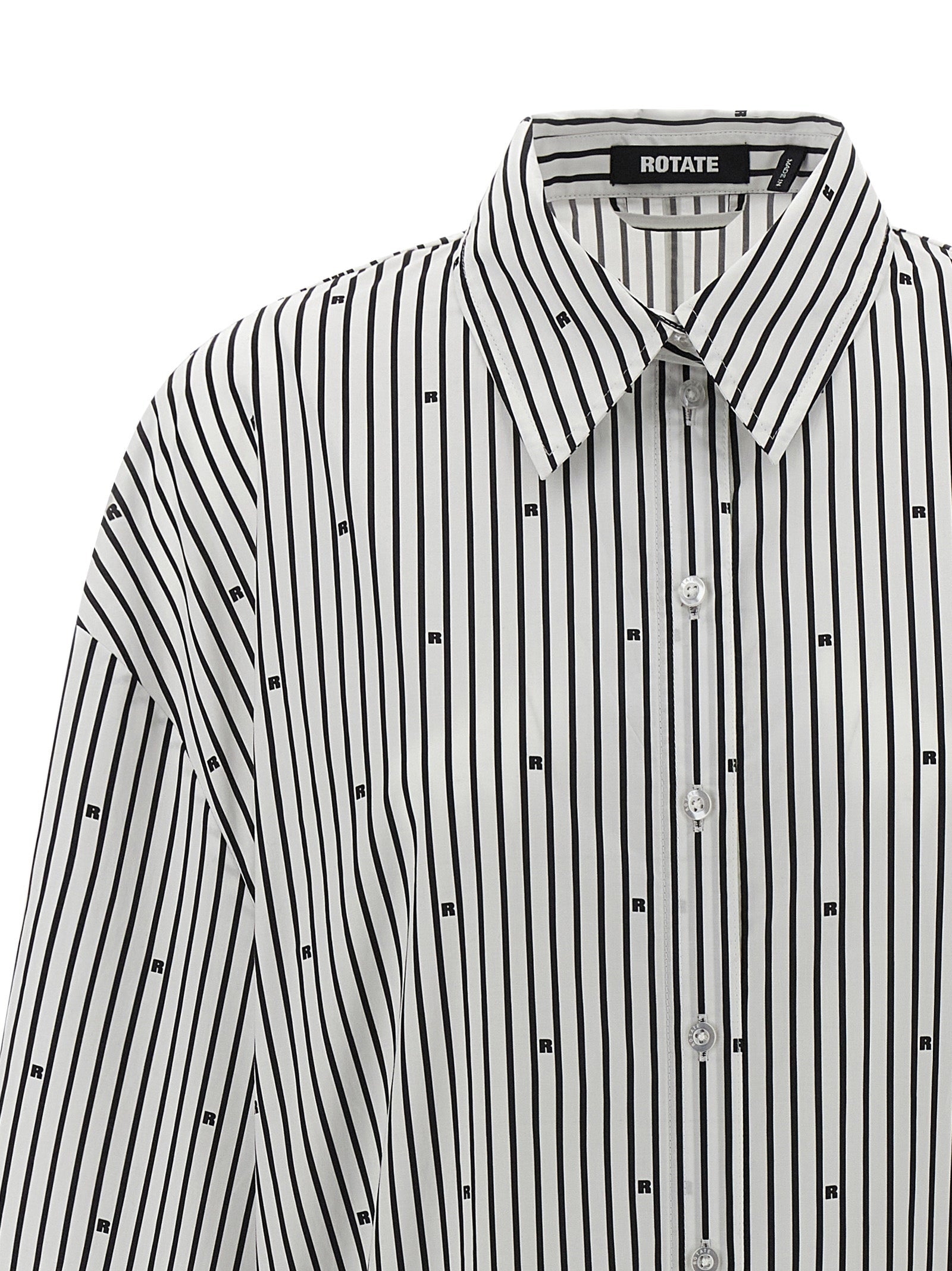 ROTATE BIRGER CHRISTENSEN - ROTATE BIRGER CHRISTENSEN - ’Poplin Oversized Striped’ shirt - Women’s Top