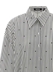 ROTATE BIRGER CHRISTENSEN - ROTATE BIRGER CHRISTENSEN - ’Poplin Oversized Striped’ shirt - Women’s Top