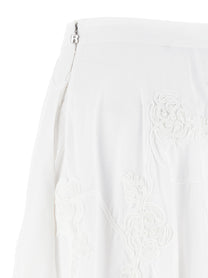 ROTATE BIRGER CHRISTENSEN - ROTATE BIRGER CHRISTENSEN - ’Flower Maxi’ skirt - Women’s Bottoms