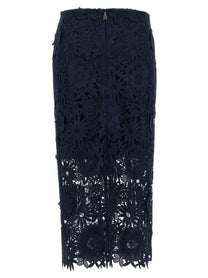 ROTATE BIRGER CHRISTENSEN - ROTATE BIRGER CHRISTENSEN - ’3D Lace’ skirt - Women’s Clothing