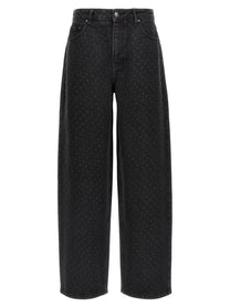 ROTATE BIRGER CHRISTENSEN - ROTATE BIRGER CHRISTENSEN - Studded jeans - Women’s Clothing