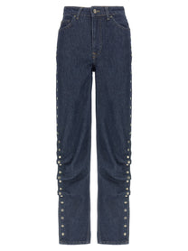 ROTATE BIRGER CHRISTENSEN - ROTATE BIRGER CHRISTENSEN - ’Denim Buttoned’ jeans - Women’s Bottoms