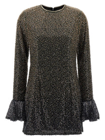 ROTATE BIRGER CHRISTENSEN - ROTATE BIRGER CHRISTENSEN - ’Beaded Ls Mini’ dress - Women’s Clothing