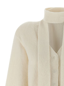 ROTATE BIRGER CHRISTENSEN - ROTATE BIRGER CHRISTENSEN - Scarf cardigan - Women’s Knitwear