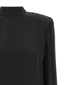 ROTATE BIRGER CHRISTENSEN - ROTATE BIRGER CHRISTENSEN - ’Satin Drapy Back’ top - Women’s Top